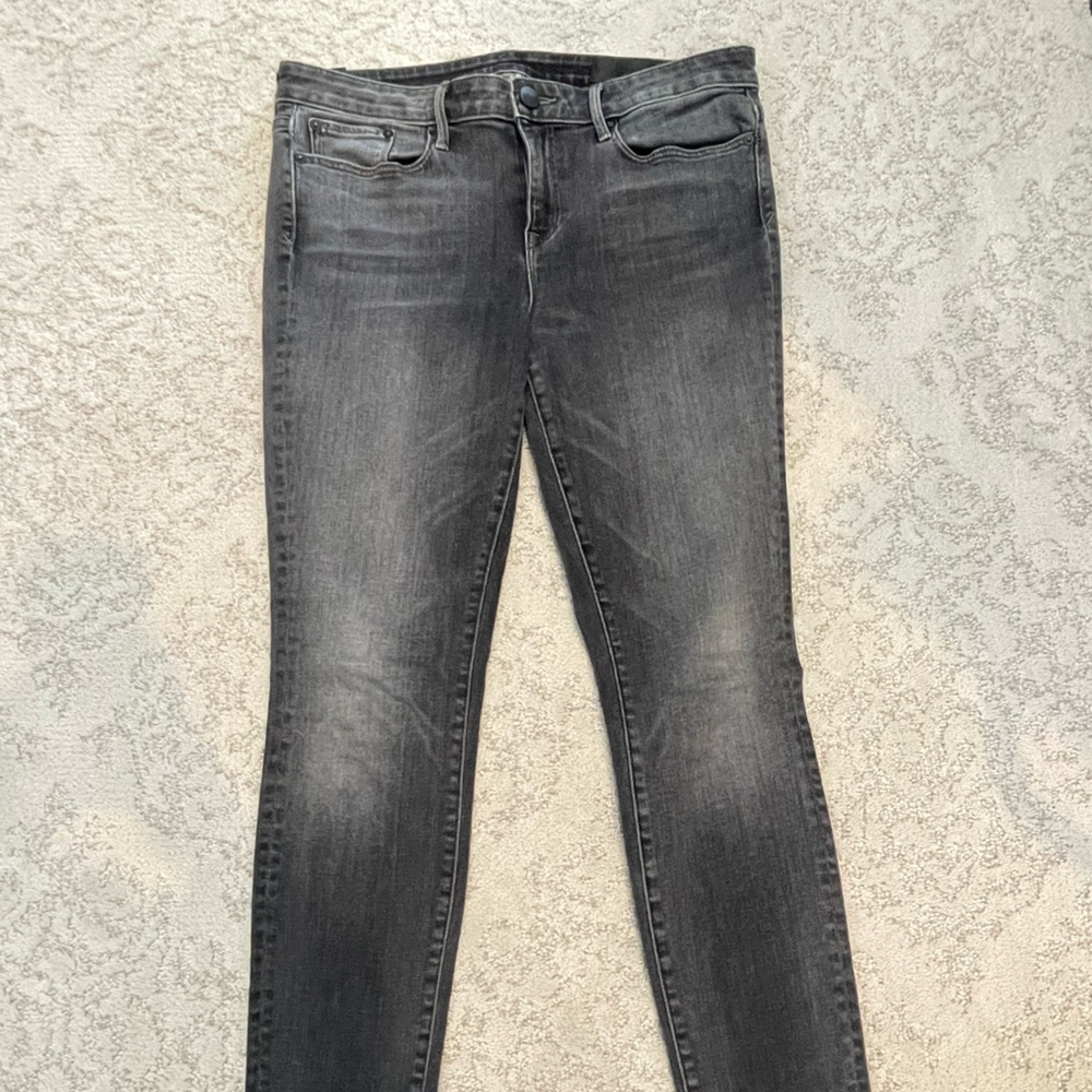 Vince faded black jean